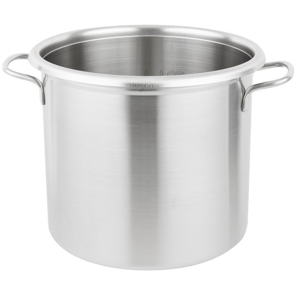 Vollrath Co Vollrath Tri-Ply Stainless Steel Stock Pot, 77580, 12 Quart Capacity, 9-1/2" Depth 77580 - main